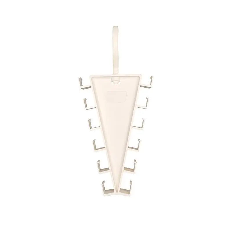 V-Shape Double-Sided Closet Hanger | 12-Hook Space Saver
