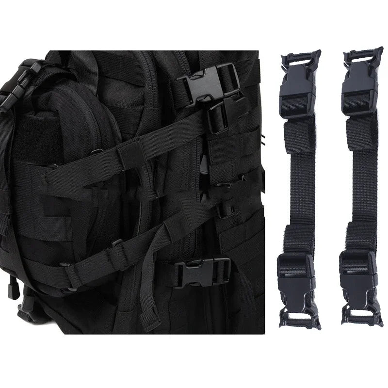 4-Pack MOLLE Webbing Straps – Tactical Backpack & Vest Adapter Tactical MOLLE Straps Peaceful Pleasures Health and Wellness