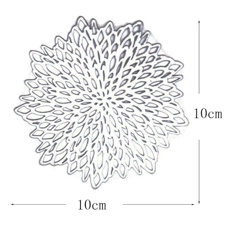Round Wipeable Vinyl Placemats | Holiday & Christmas Table Mats