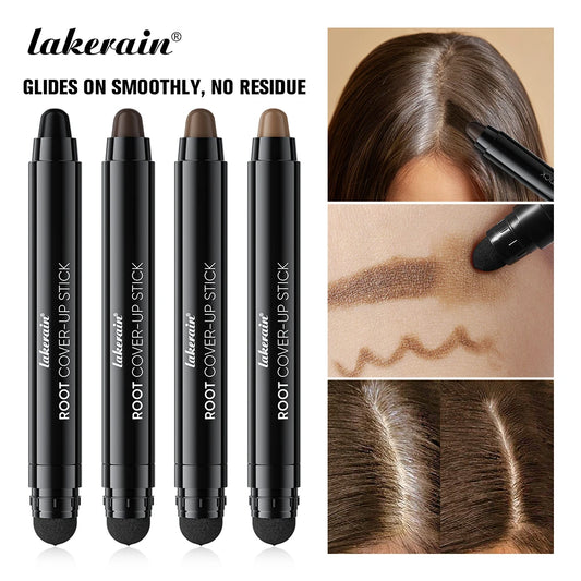 Lakerain Hair Dye Pen Men Women Precise Gray Coverage Stick Smudge-Resistant Long-Lasting Makeup Smooth Application Dye Stick Peaceful Pleasures Health and Wellness