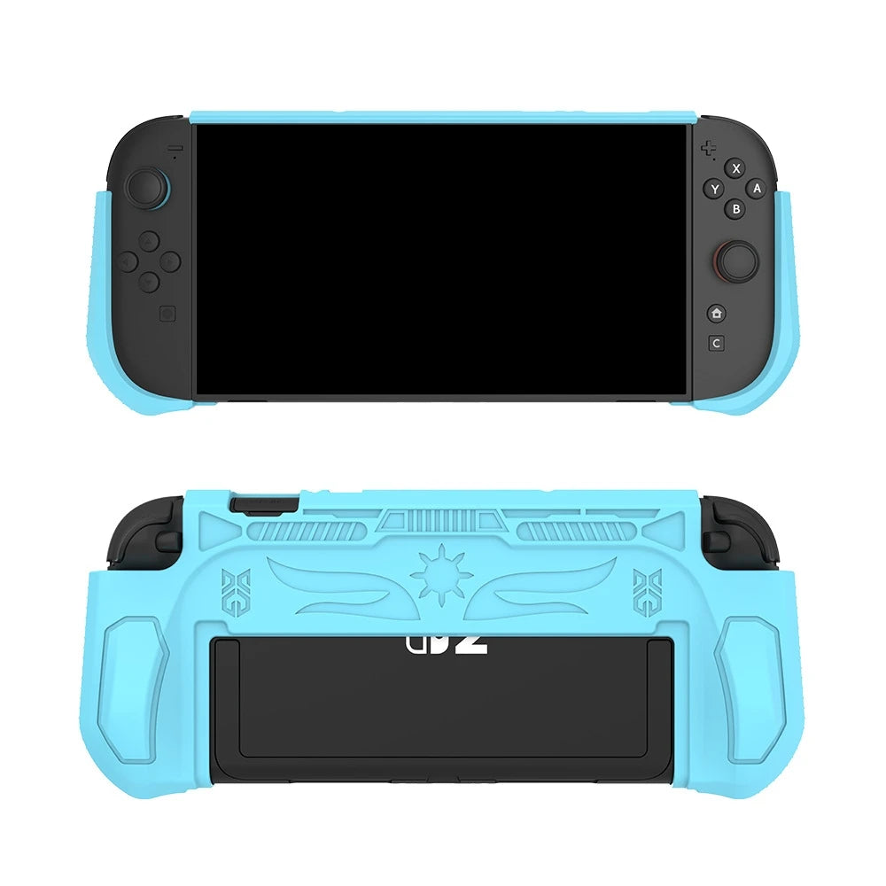 Beautiful And Generous Protective Case For Switch2 One-Piece TPU Case Insertable Base Case For Switch2 Protective Case Peaceful Pleasures Health and Wellness