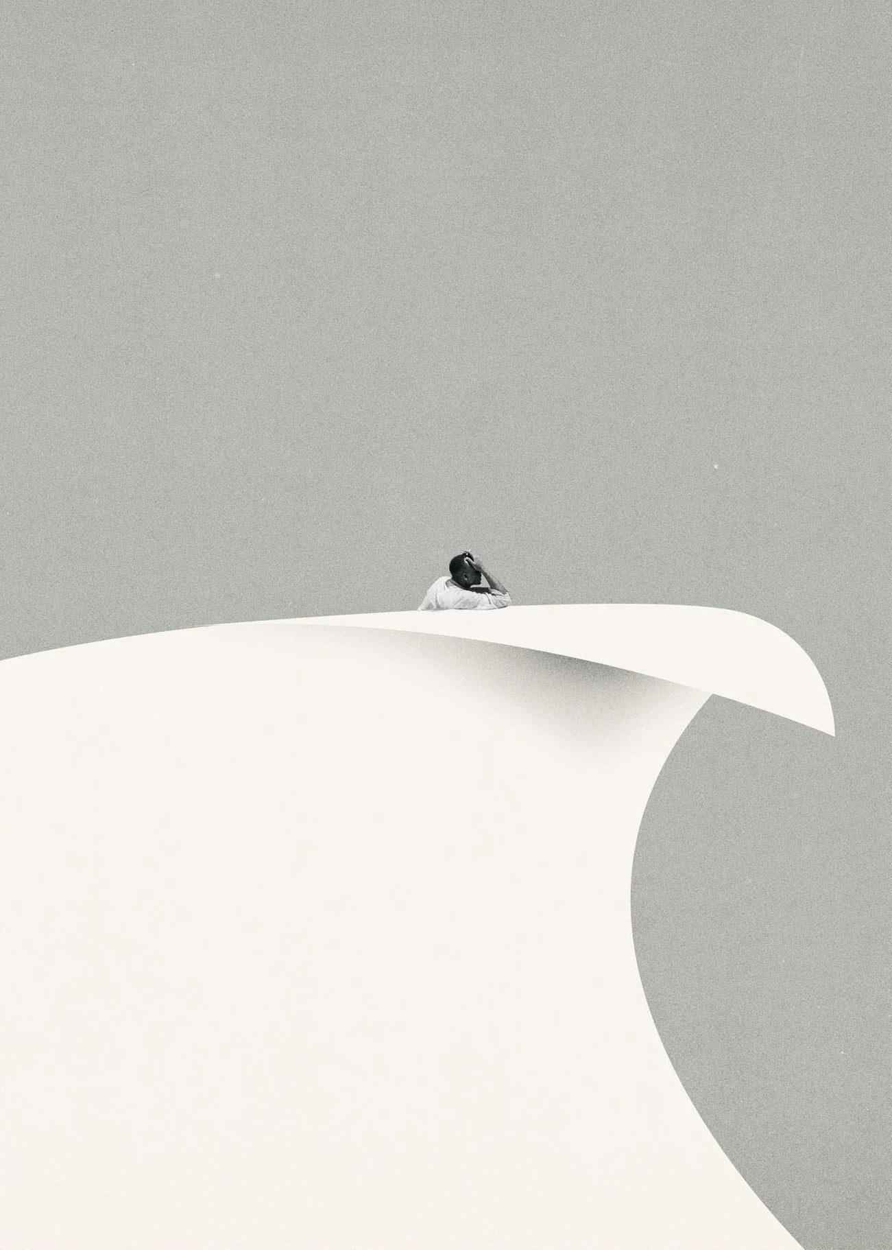 Funny Surfing Pig Minimalist Canvas Wall Art Print | Home Decor