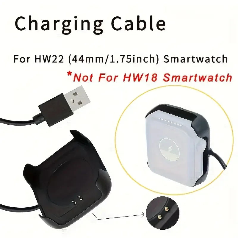 HW22 Smartwatch Magnetic USB Charging Cable – Fast Charge Peaceful Pleasures Health and Wellness