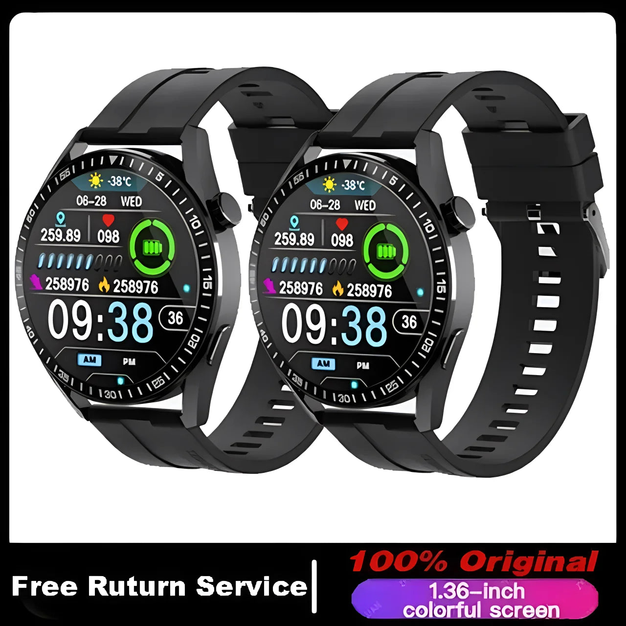 Pro Smart Watch Men Women AMOLED 420*420 HD Screen Heart Rate Bluetooth Call Waterproof relojes inteligentes SmartWatch 2023 Peaceful Pleasures Health and Wellness 2Bk NEW GT3