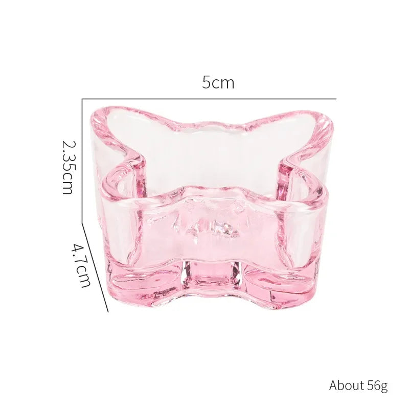Crystal Glass Dappen Dish | Acrylic Nail Liquid Mixing Cup