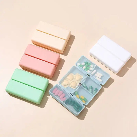 7-Day Foldable Weekly Pill Organizer | Travel Pill Box Weekly Pill Organizer Peaceful Pleasures Health and Wellness