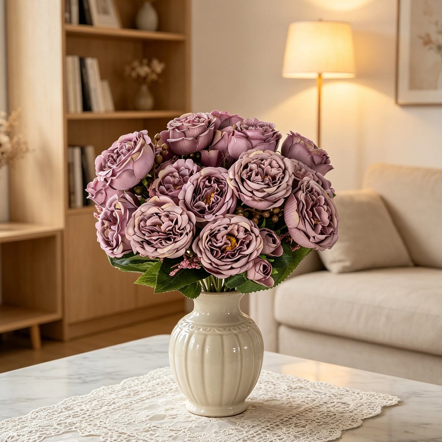 Silk Peony Artificial Flowers – Wedding & Home Décor
