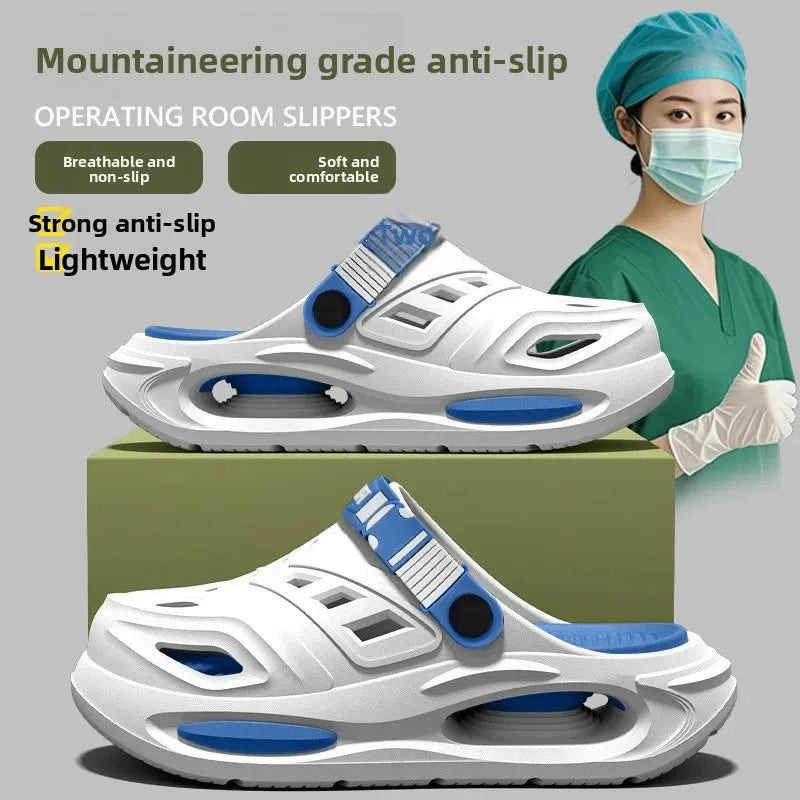 Men's EVA Anti-Slip Clog Sandals | Thick Soft Sole Beach Shoes