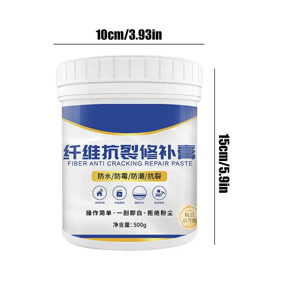 Waterproof Wall Crack Repair Paste 500g | Multi-Surface Putty