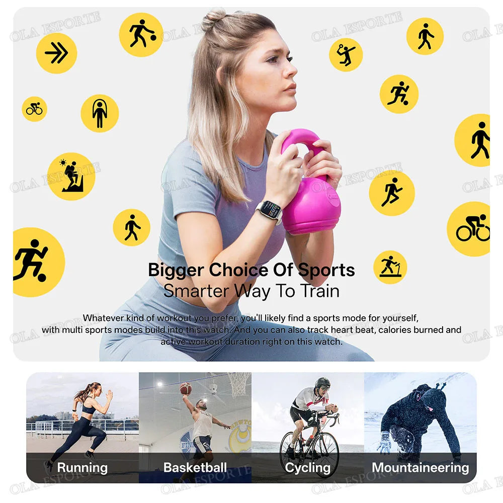 HW12 Smart Watch – Bluetooth Calling, Heart Rate & Fitness