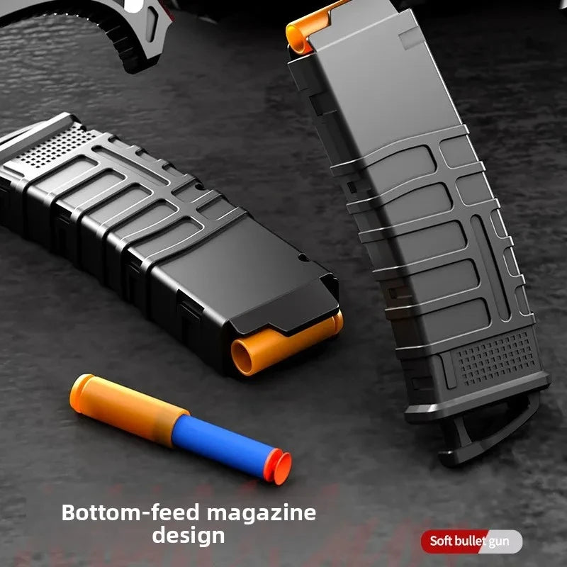 M416 Toy Gun Shell Throwing Soft Bullet Suction Cup Firing Manual Loading Children's Assault Rifle Model Boy's Toy Peaceful Pleasures Health and Wellness