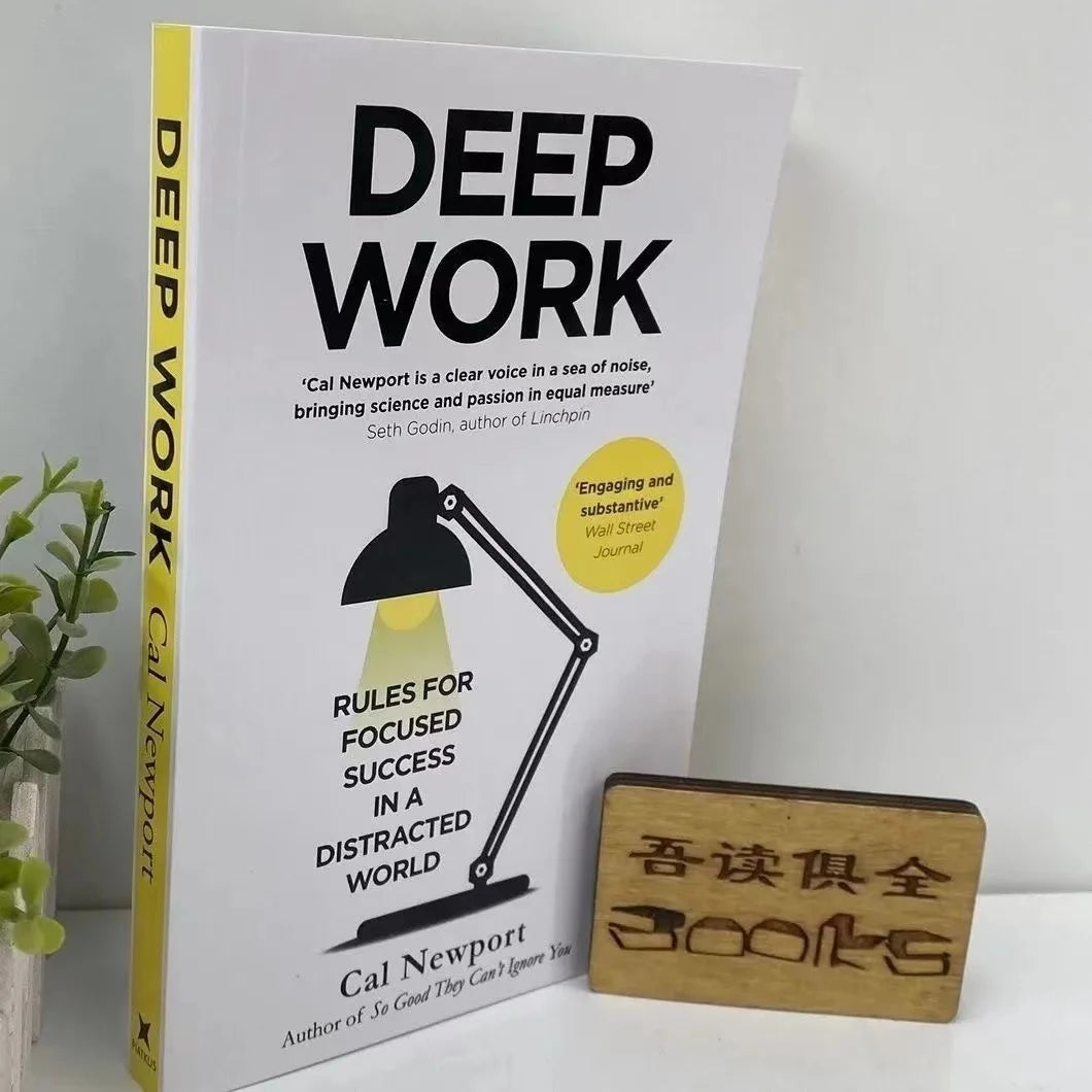 Deep Work Cal Newport Rules Focused Success Distracted World Novel