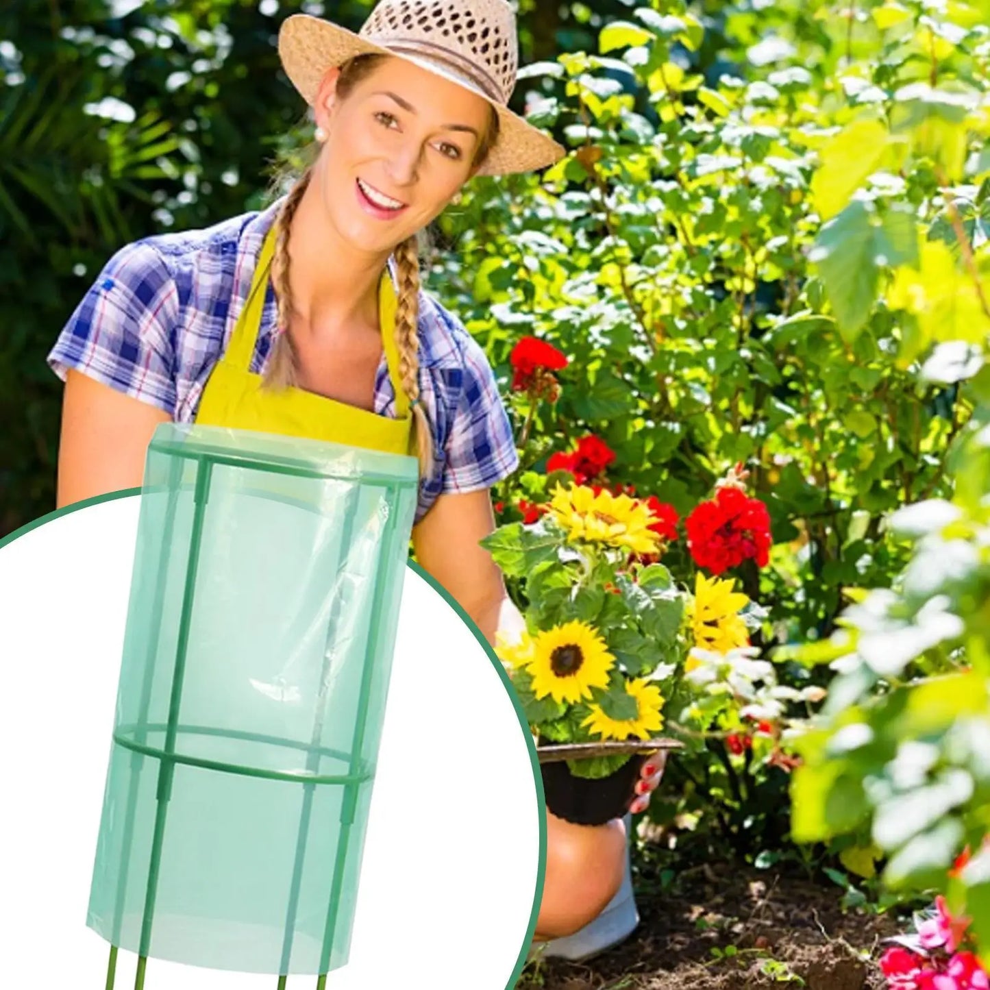 Garden Cloches 4-Pack | Frost & Animal Plant Protection