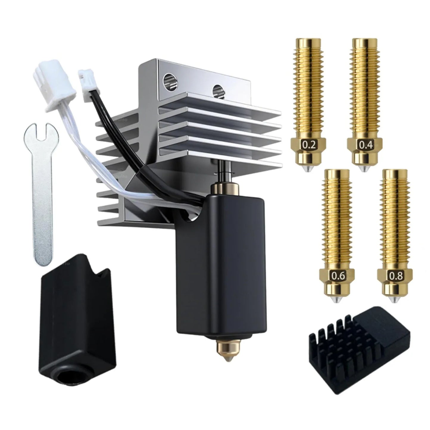 Elegoo Centauri Carbon Hotend Kit | 0.2–0.8mm Nozzles