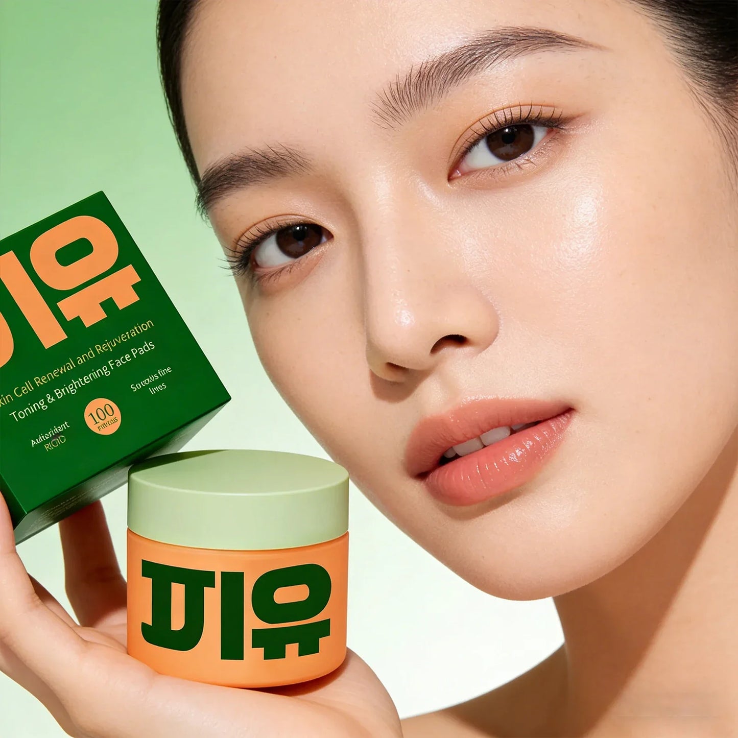 Toning Brightening Essence Face Pads – 100pc Hydrating Pads