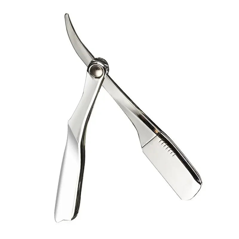 Foldable Straight Edge Safety Razor | Pro Barber Shaving Knife