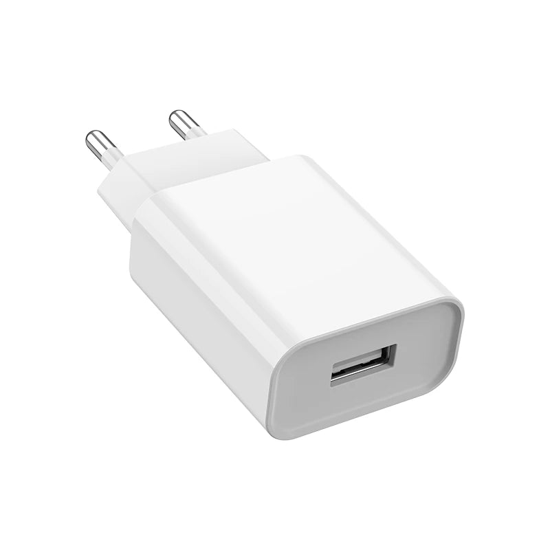 10W USB Wall Charger 5V 2A | EU & US Plug for iPhone Samsung