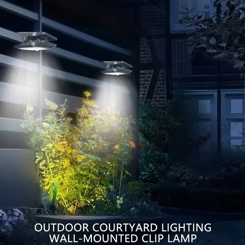 Solar Motion Sensor Clip-On Garden Lights | Outdoor LED
