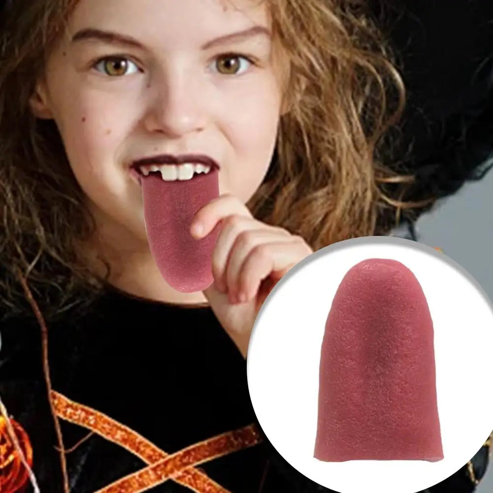 Realistic Fake Tongue Prank Toy for Gags and Magic Peaceful Pleasures Health and Wellness