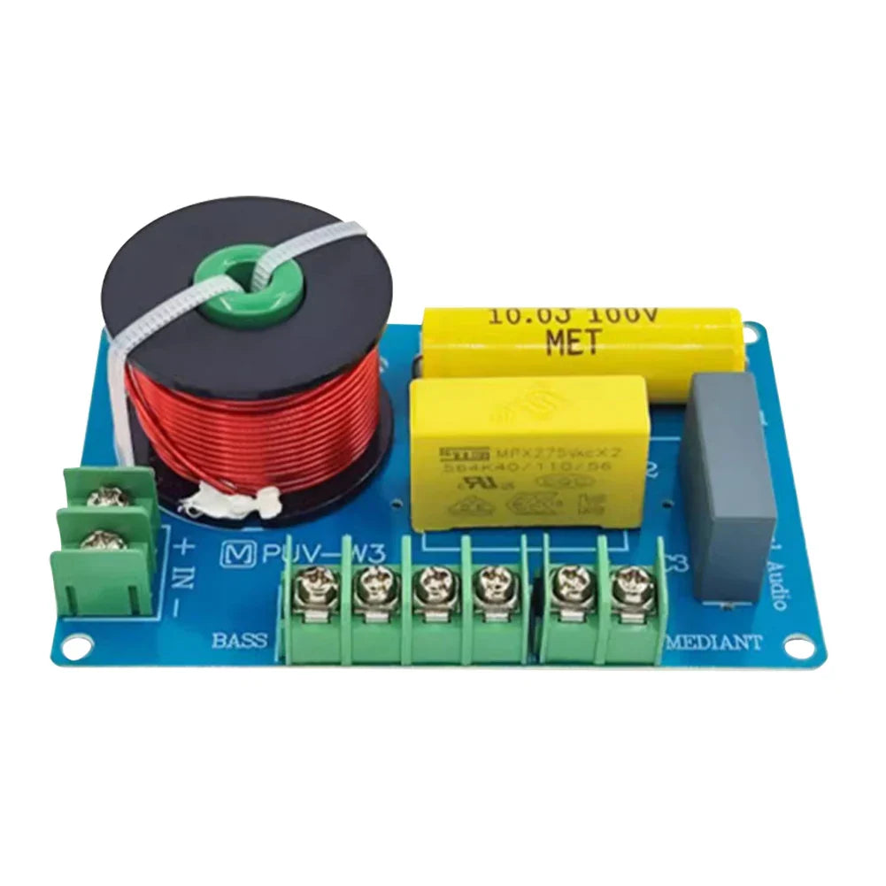 3-Way Hi-Fi Crossover Filter Module MKP 200W – 3.5–8" Speakers