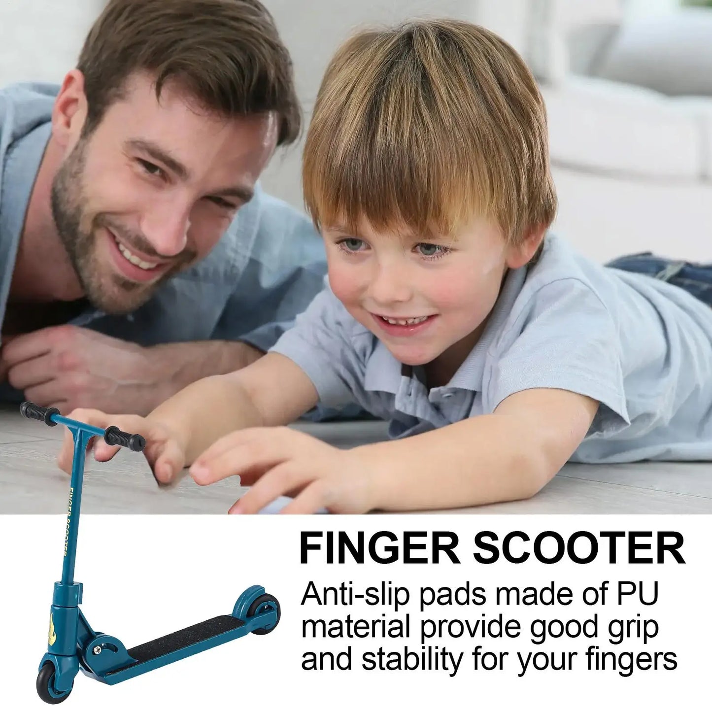 Foldable Finger Scooter with Brake | Kids Fingertip Toy