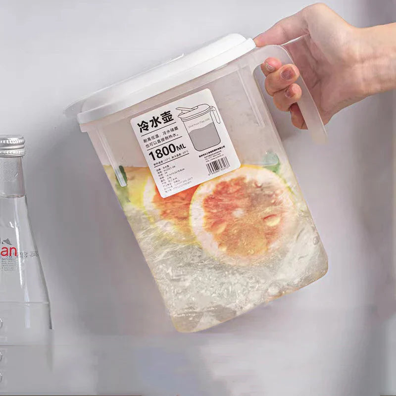 Drink Dispenser with Faucet – Fridge Juice & Water Jug