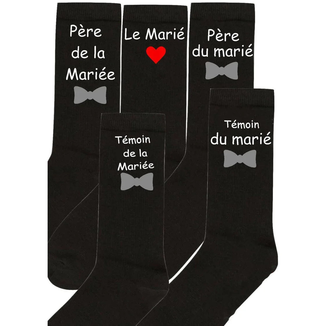 Wedding Party Socks – Groom, Best Man & Father of the Bride Novelty Wedding Socks Peaceful Pleasures Health and Wellness