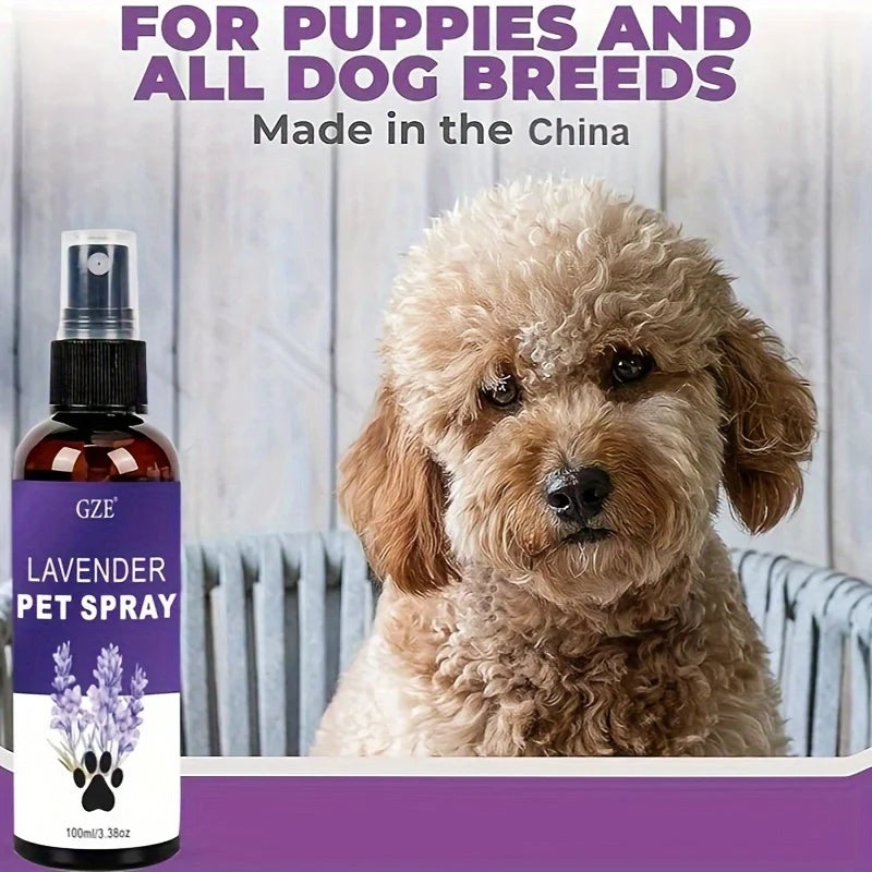 GZE Lavender Cat & Dog Repellent Spray | Natural Pet Training