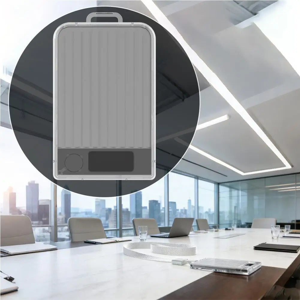 For PLAUD Note/Plaud Note Pro(2025) Magnetic PC Protective Case Recording Device Flexible Leather Case Peaceful Pleasures Health and Wellness