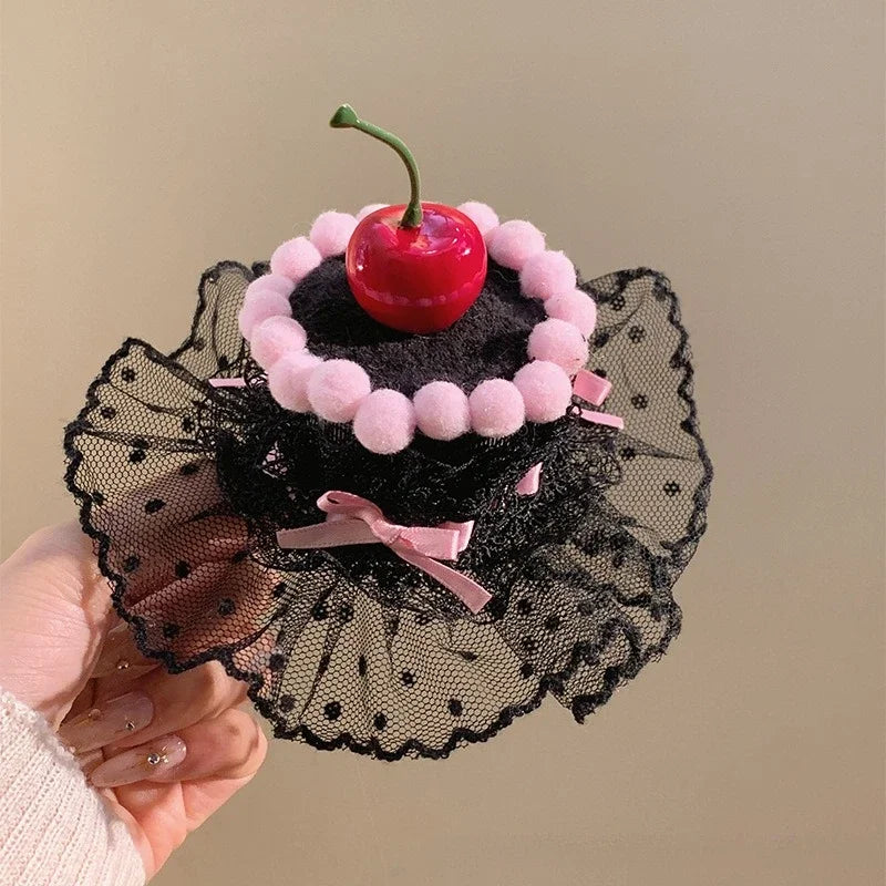 Little Girl Cake Hairpin Creative Birthday Atmosphere Headband Fashionable Children's Birthday Party Baby Hairpin Hair Accessory Peaceful Pleasures Health and Wellness 2