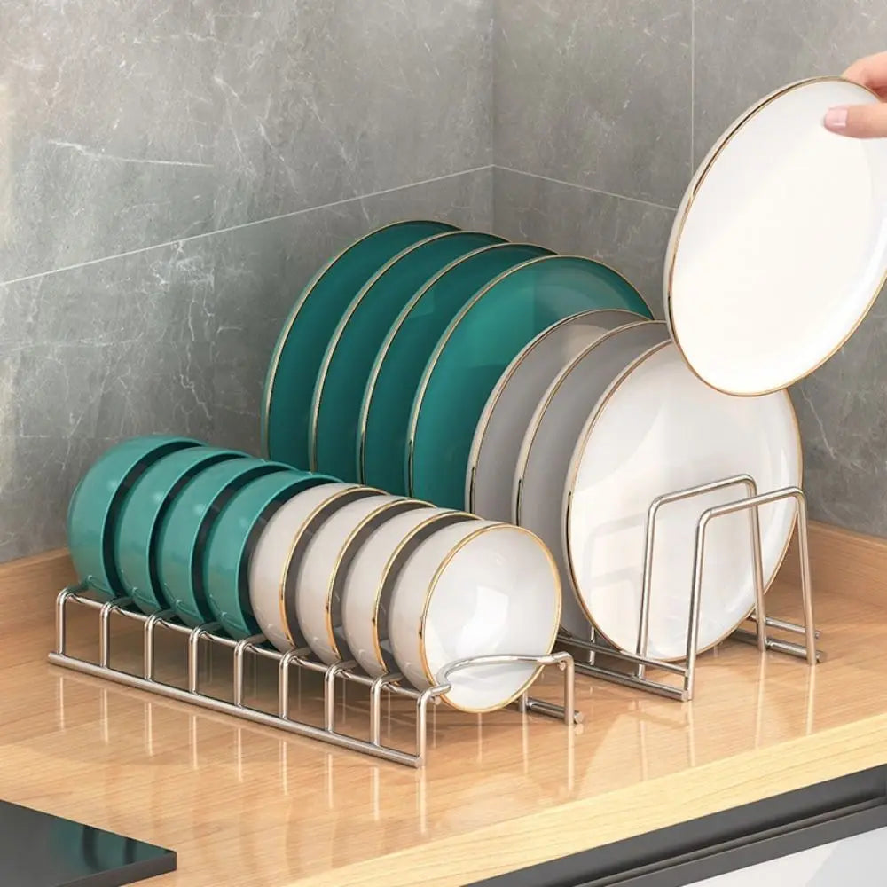 Stainless Steel Dish Drying Rack | Rust-Proof Kitchen Organizer