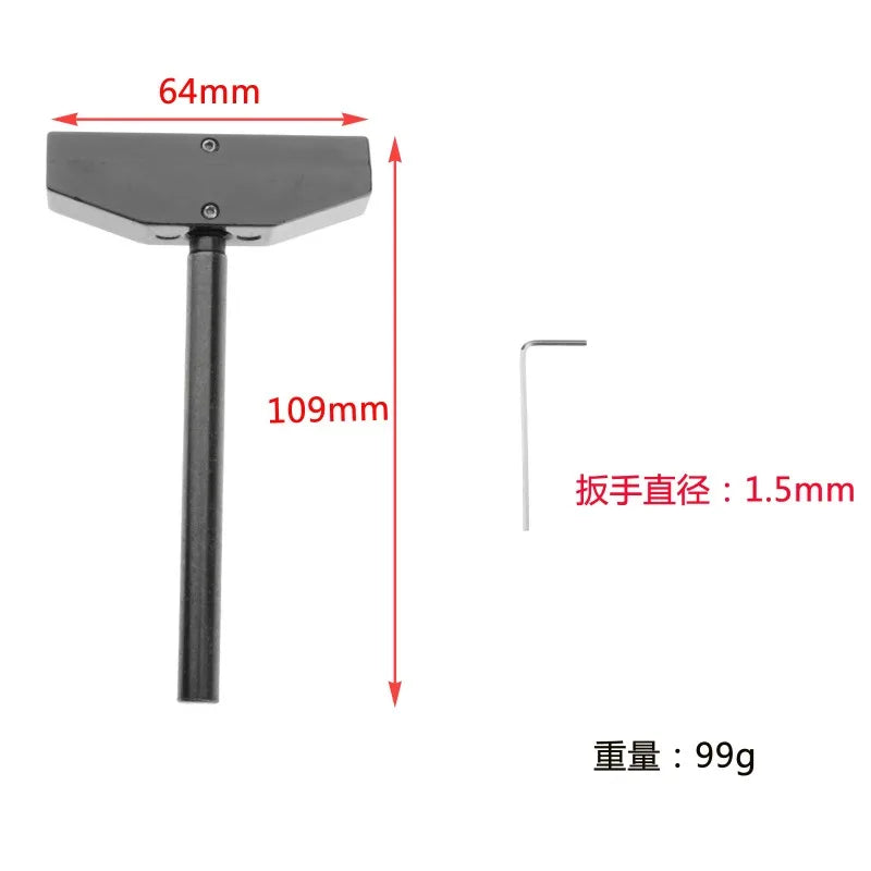 Electric Guitar Repair Tool Alloy Fretboard Press Caul Gold Silver