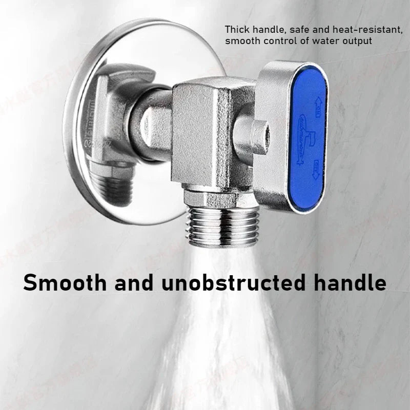 Brass High Flow Ball Valve – Angle Valve for Gas & Water Heater
