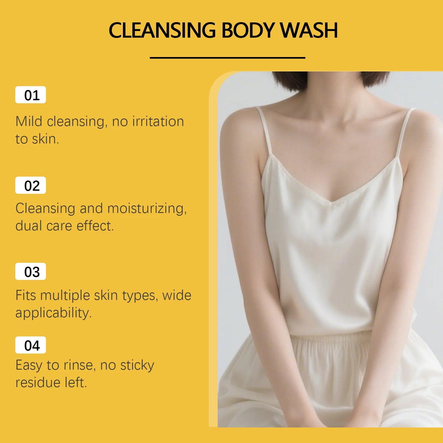 OceAura Body Wash – Moisturizing, Brightening Shower Gel
