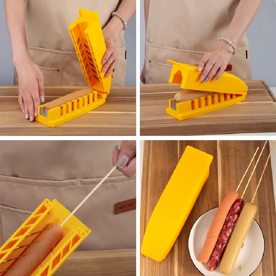Hot Dog & Sausage Flower Cutter | BBQ & Grilling Tool