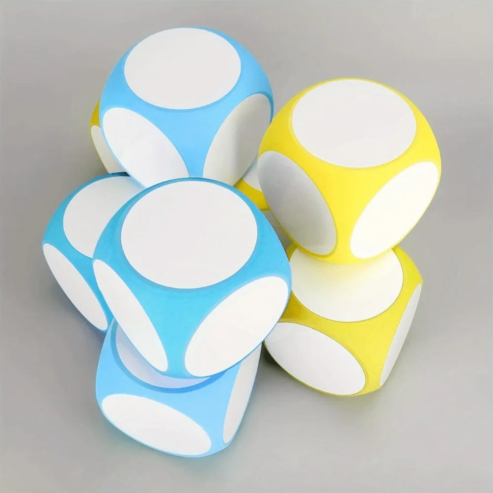 Giant EVA Write & Erase Dice Set 3pcs – Party, Math & Classroom