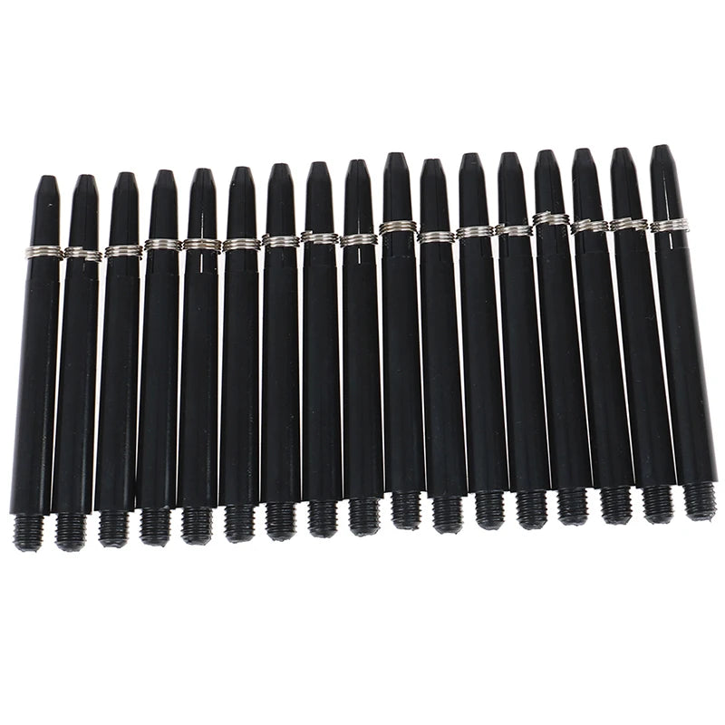 2BA Nylon Dart Shafts 50pcs 48mm with Protection Rings Value Pack