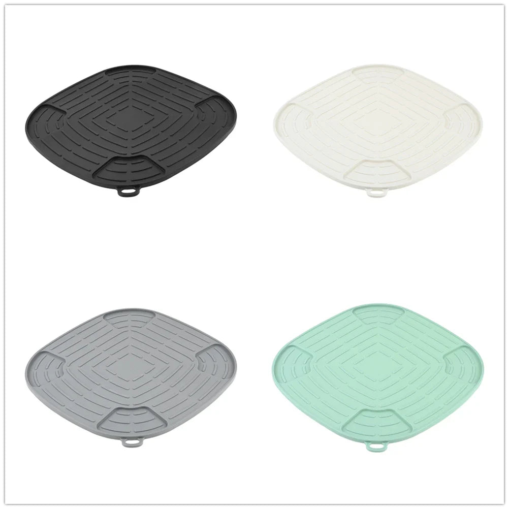 Silicone Air Fryer Mat 10.23" Heat Resistant Trivet | 446°F
