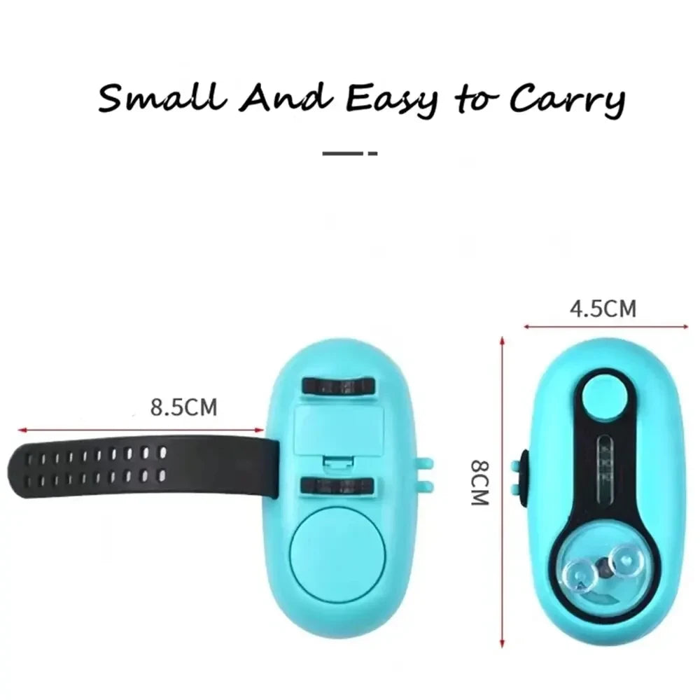 Portable Electronic Fishing Alarm Buzzer, Rod Tip Sound-Light Indicator, Angling Tackle Accessory Peaceful Pleasures Health and Wellness