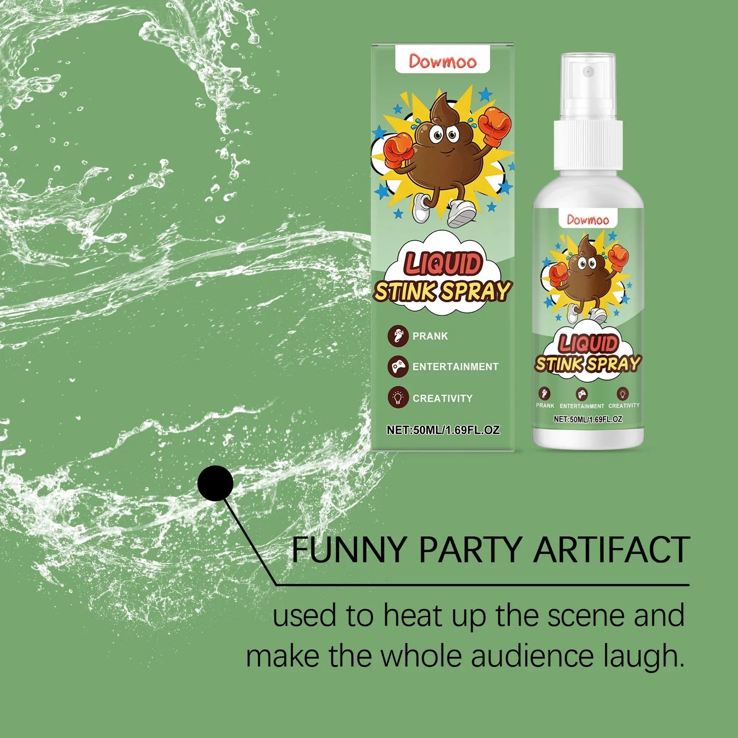 Fart Spray Prank Stink Bomb 50ml – Novelty Gag Gift Toy