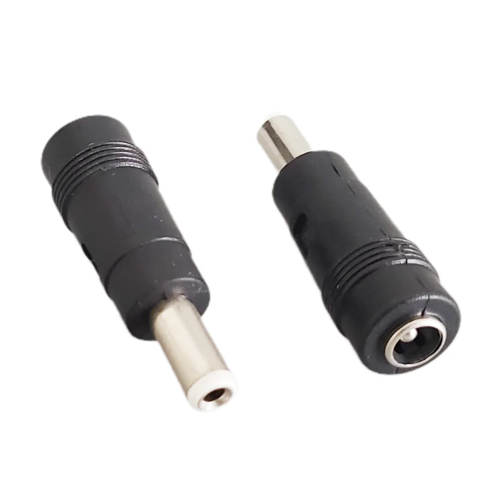 DC Power Male to Female Adapter 3.5x1.35mm 4.0x1.7mm 4.8x1.7mm 5.5x1.7mm 5.5x2.1mm 5.5x2.5mm 6.3x3.0mm 6.0x4.4mm Lapto Connector Peaceful Pleasures Health and Wellness 5.5x2.5mm 2Pcs