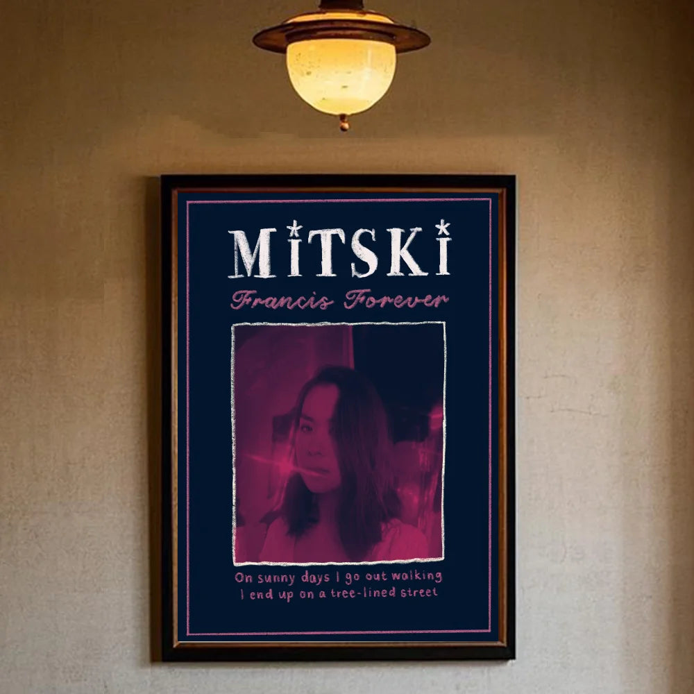 Mitski First Love Late Spring Poster – Waterproof Wall Art Music Wall Poster Peaceful Pleasures Health and Wellness z10 30X40cmNoframe