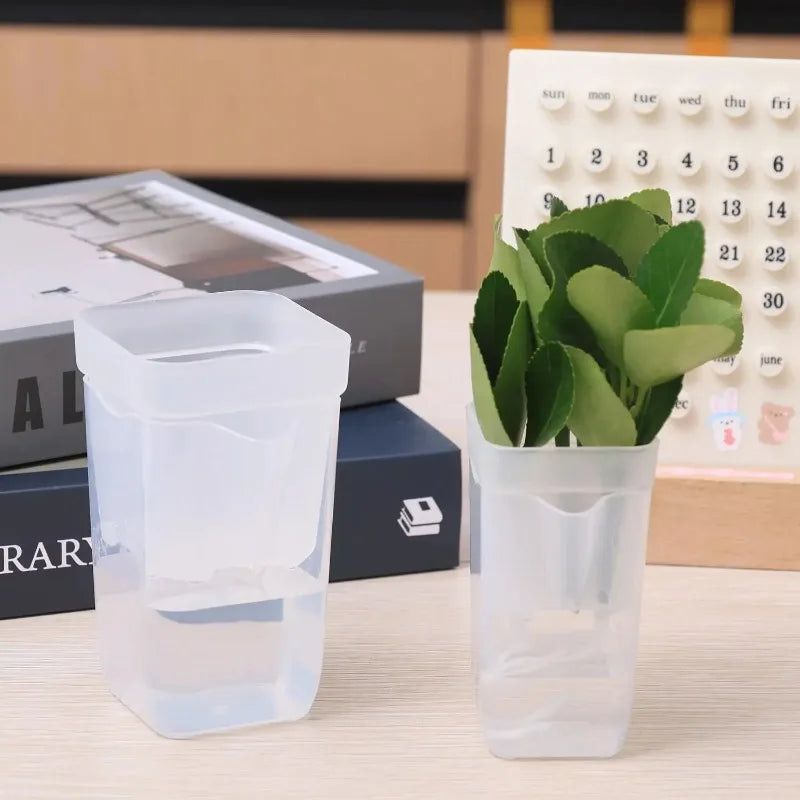 Transparent Self-Watering Plant Pot | Seedling Propagation Planter