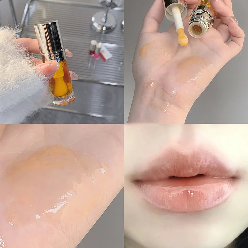 Gege Bear Crystal Jelly Lip Oil Mirror Gloss Tint | K-Beauty