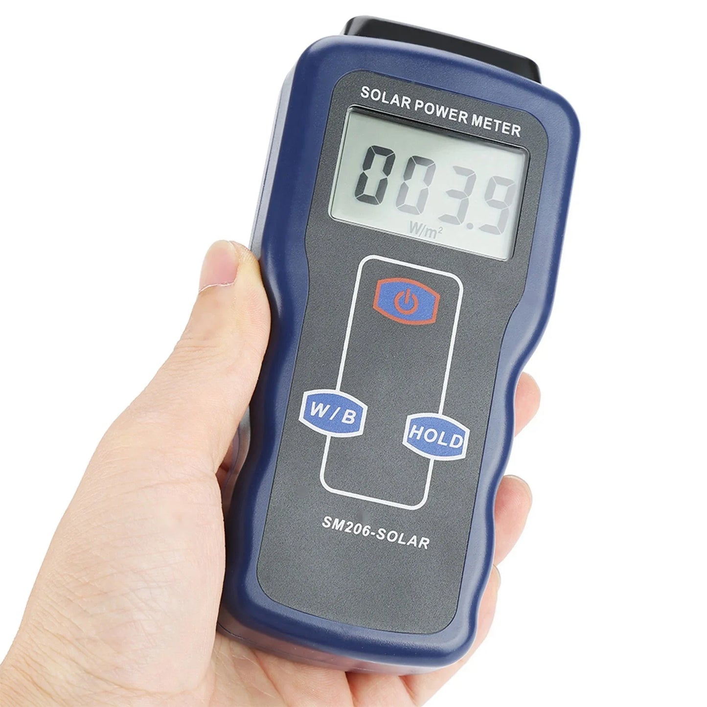 SM206 Digital Solar Power Meter Sun Light Radiation Measuring Testing