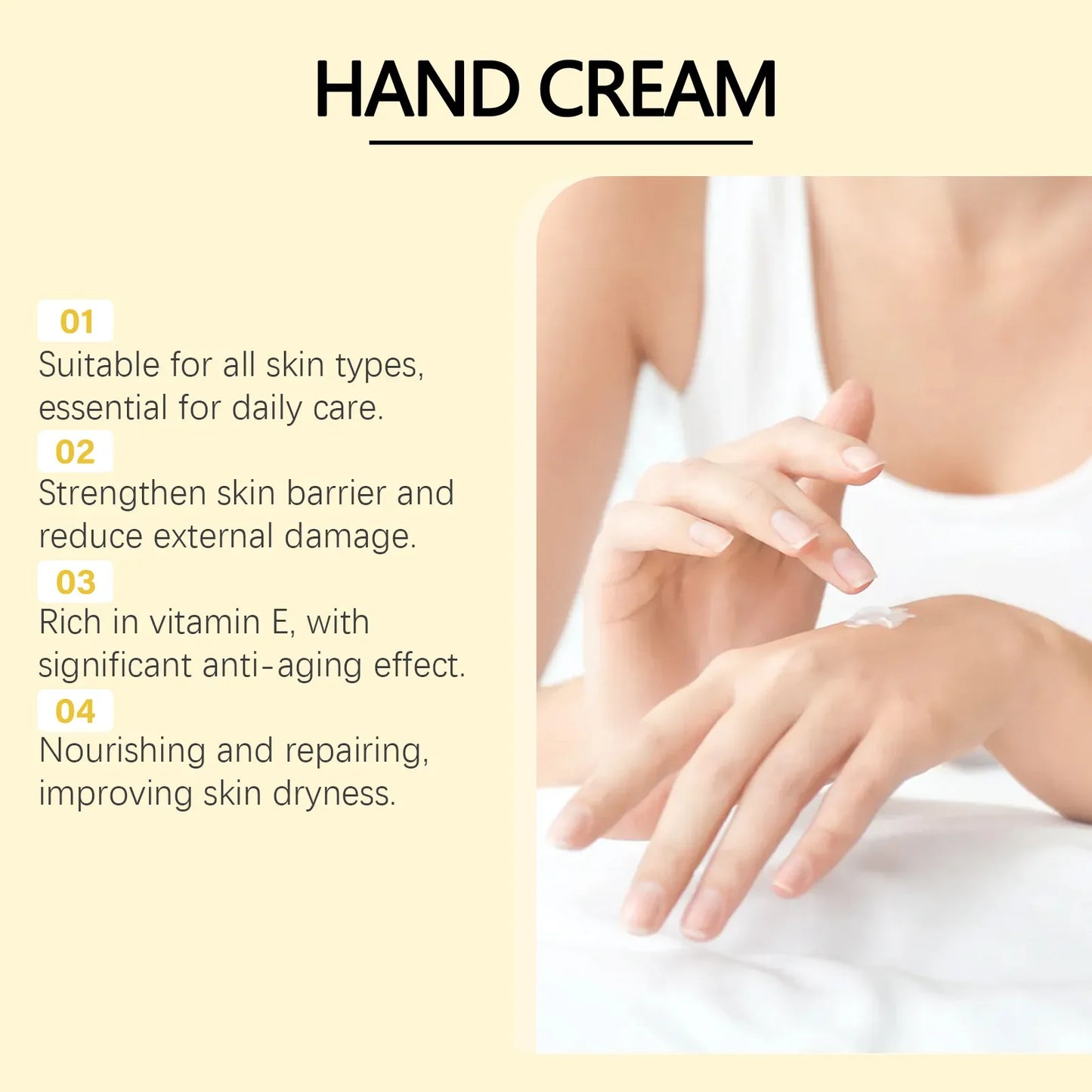 OceAura Moisturizing Hand Cream – Anti-Crack & Fast-Absorbing