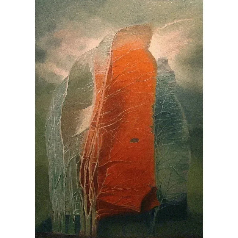Zdzisław Beksiński Artwork Polish Surreal Dark Poster Prints Canvas Painting Gothic Wall Art for Living Room Home Decor Mural Peaceful Pleasures Health and Wellness