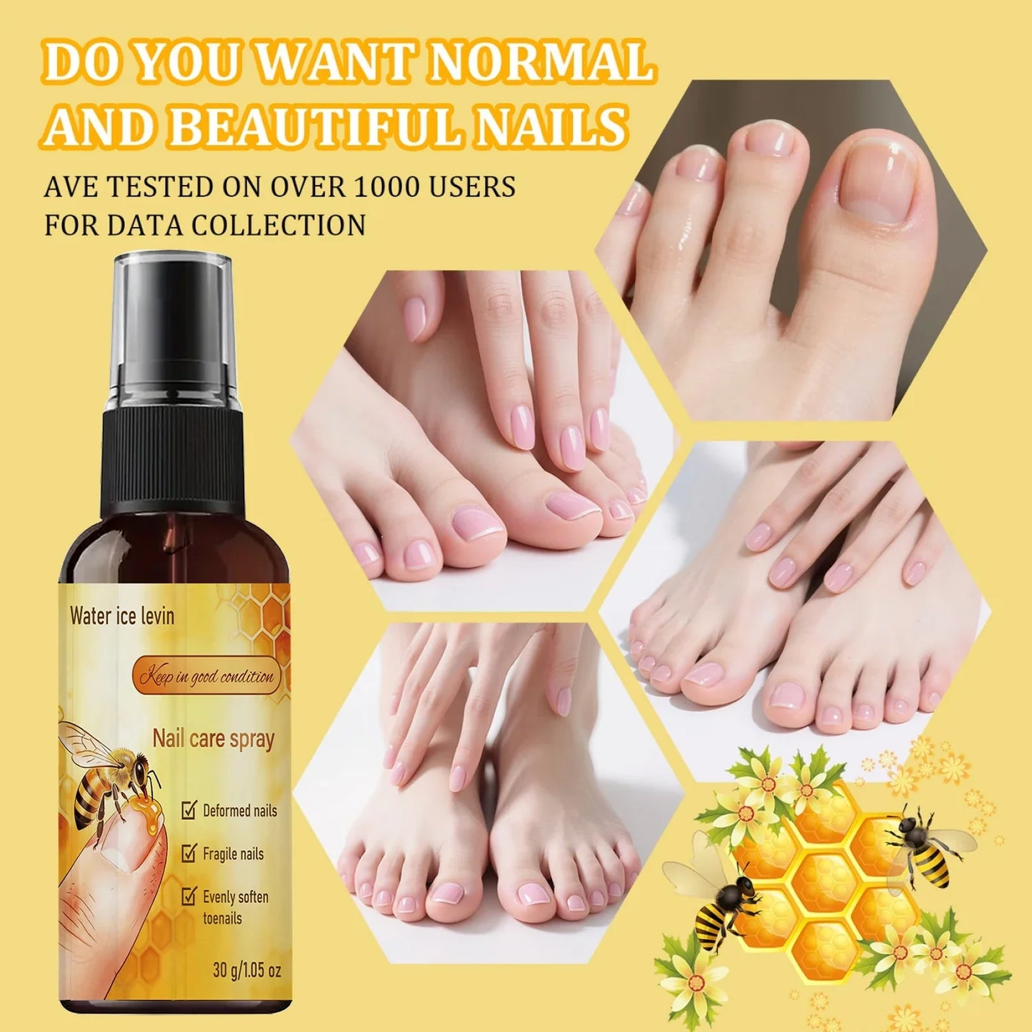 Collagen Nail Care Spray – Soften Dry & Brittle Nails (30g)