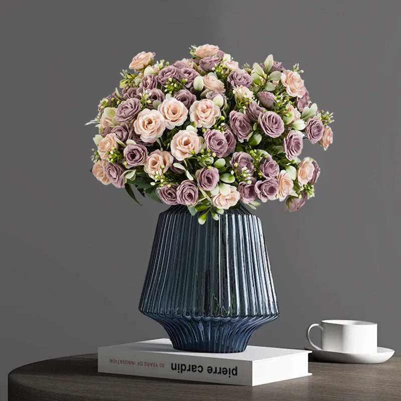 Artificial Silk Rose Bouquet | Wedding, Home & Garden Décor