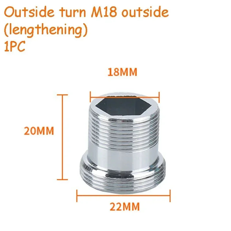 Threaded Faucet Connector – Kitchen, Bathroom & Garden Adapter